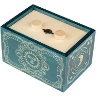 Philos Puzzle Holz Secret Box Moonshine Geschenk Versteckbox