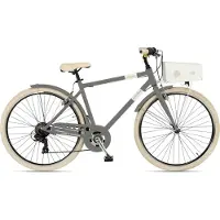 Via Veneto VENICE - I love Italy Citybike MILANO Man 28 Zoll , GRIGIO GALLANTE