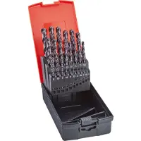 Format Spiralbohrer-Set DIN 338 HSSE TiALN Typ N, 25-teilig 1-13mm