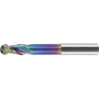 Format Radiusfräser VHM ø12mm Z2 mittel TAC
