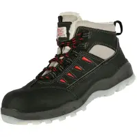 Nitras SPORT STEP MID W, S3 CI Sicherheitswinterstiefel, halbhoch, schwarz 44