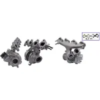 TURBO MOTOR Lader, Aufladung OE REMAN PA53039700417
