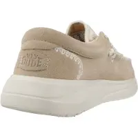 HEY DUDE WENDY COMF SUEDE CROCHET HellBraun