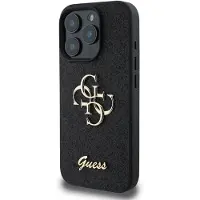 GUESS GUHCP16LHG4SGK iPhone 16 Pro 6,3" czarny/black HC Fixed Glitter Big 4G