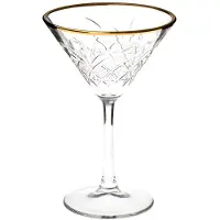 Pasabahce Martiniglas Timeless 23 cl Gold 4 Stück