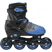 Roces Kinder-Rollschuhe Jokey X Boy Black Astroblue, Y9.0C-Y11.0, 26–29, 4x, 64