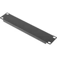 Lanberg AK-1403-B, Blindplatte, Schwarz, 1U, 25,4 cm (10 Zoll), 254 mm, 10 mm