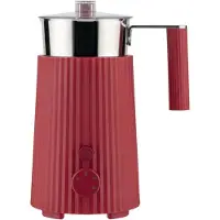 Alessi - Plissé Milchaufschäumer, rot