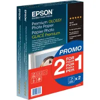 Epson Premium Glossy Photo Paper - 10x15cm - 2x 40 Blätter
