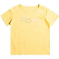 Roxy T-Shirt Short Sleeve ERGZT03845 Gelb Regular Fit