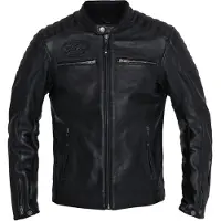 John Doe Leather Dexter Schwarz Jacke Größe S
