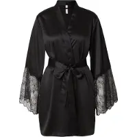 Hunkemoller Kimono Satin Schwarz