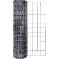 Alberts Schweißgitter Fix-Clip Pro, Höhe 122 cm, Länge 25 m, anthrazit, Maschen 50 x 100 mm, Draht-Ø 2,2 mm