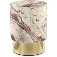 Hearthome & Living | Hocker Zigeuner Bronzefarben MDF 35x35x46 cm | NADUVI