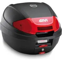 Givi Topcase E300 roter Reflektor, Monolockplatte
