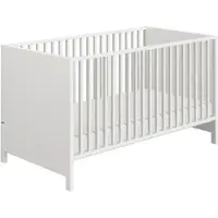 PAIDI Kinderwelten Babybett OLLI 70 x 140 cm weiß