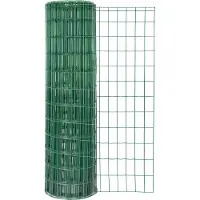 Alberts Schweißgitter Fix-Clip Pro, Höhe 81 cm, Länge 10 m, grün, Maschen 50 x 100 mm, Draht-Ø 2,2 mm