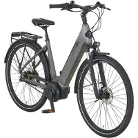 Prophete GENIESSER 3.0 Damen City E-Bike 28" | AEG ComfortDrive II Mittelmotor 70 Nm, 360 Wh Akku bis 110 km, Shimano 7-Gang Nabenschaltung, hydraulische Bremsen