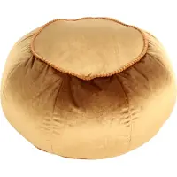 Hearthome & Living | Hocker Souk braun Polyester 65x35x65 cm | NADUVI