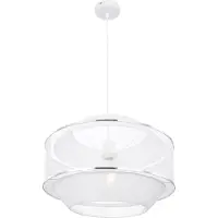 Globo Hängeleuchte Vigatto weiss 1xE27