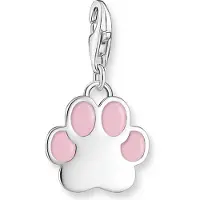 Thomas Sabo Charm-Anhänger Pinke Pfote Silber