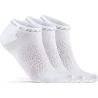 Craft Socken Core Dry Shaftless Sock 3-Pack White Unisex-Schuhgröße 43 - 45