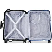 Delsey Moncey 4 Wheel Trolley 55/40 Slim black
