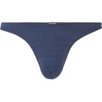 Bruno Banani String Check Line 2.0 | XXL | Dunkelblau