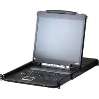Aten CL5708IM CH KVM over IP Switch 8-Port 17"-LCD (PS/2-USB VGA) CH-Layout