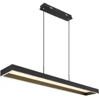 Globo Lighting |Hängeleuchte Metall schwarz matt, LED