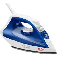 Tefal Virtuo FV1711, Dampfbügeleisen, Durilium Bügelsohle, 1,9 m, 80 g/min, Violett, Weiß, 24 g/min