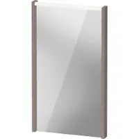 Duravit D-Code Spiegel, LED-Lichtfeld oben, 400x700mm, externer Lichtschalter notwendig, 3 W, DC7075043430000