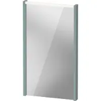 Duravit D-Code Spiegel, LED-Lichtfeld oben, 400x700mm, externer Lichtschalter notwendig, 3 W, DC70750HGHG0000