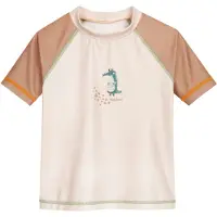 Playshoes UV-Schutz Shirt 1/2-Arm Wildtiere in braun | Gr.: 62/68