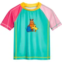 Playshoes UV-Schutz Bade-Shirt DIE MAUS Freunde in pink | Gr.: 134/140