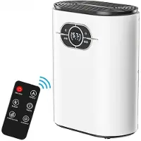 OEM Elektrische Dehumidifier für Schlafzimmer - Touchscreen - tragbar - Fernbedienung - 1.1 - 2,5L
