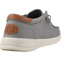 HEY DUDE PAUL Canvas Schuhe Grau