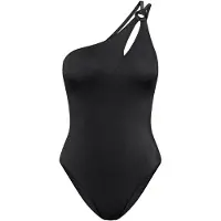 Triumph Badeanzug "Midnight Swim" schimmernder Stoff, Zierring, doppelte Träger