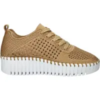 Ilse jacobsen Sneaker Damen TULIP4271 Embroidery Latte White-Schuhgröße 41