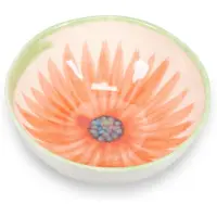 Salt&Pepper Schale "Fleur in Orange/ Grün - Ø 23 cm - onesize