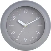 Karlsson - Wanduhr Slope - Warmes Grau - Ø20cm