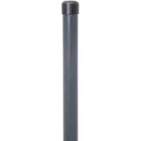 GAH Alberts Alberts Zaunpfosten ungebohrt zum Einbetonieren 34 mm, Für Zaunhöhen 80 - 150cm, verschiedene Farben