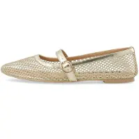 Bianco Mary Jane Schuhe in Gold | Gr.: 40