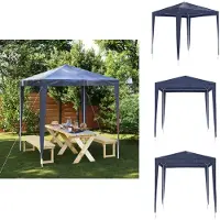 vidaXL Partyzelt 2x2 m Blau - Pavillons & Partyzelte