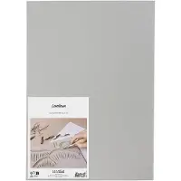 Creativ Company Linoleumplatte Gummi hellgrau 30x40cm für Linolschnitt
