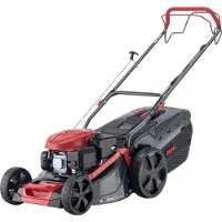 Al-Ko Benzin-Rasenmäher Comfort 46.0 SP-A (46 cm Schnittbreite, 1.9 kW Motorleistung, Robustes Stahlblechgehäuse, mit Radantrieb, für Rasenflächen bis 1400 m²)