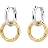 Brosway Round Bicolor Earrings 2in1 Aura Bau21