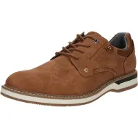 s.Oliver Herren Schnürschuh elegante Halbschuhe 5-13203-44, Größe:42 EU, Farbe:Braun