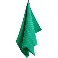 HAY Geschirrtuch Canteen Emerald Pinstripe