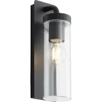 Brilliant Außenwandleuchte, hängend Aosta schwarz IP44 E27 25 Watt dimmbar g. f. Normallampe